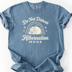 Hibernation Mode T-Shirt — Blue Jean