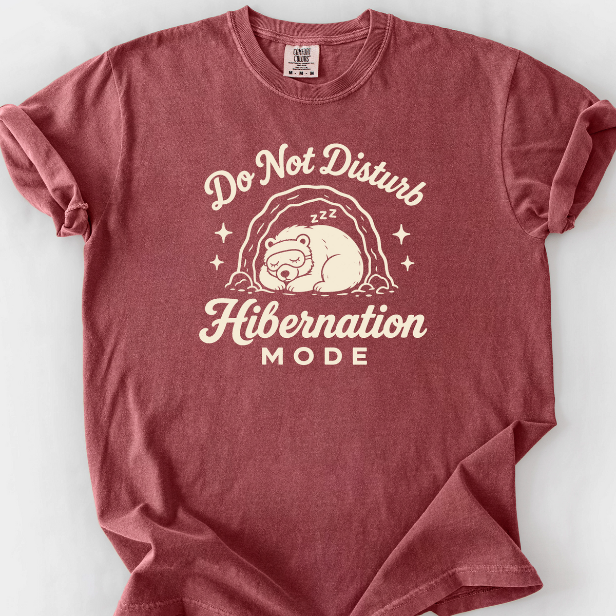 Hibernation Mode T-Shirt — Brick