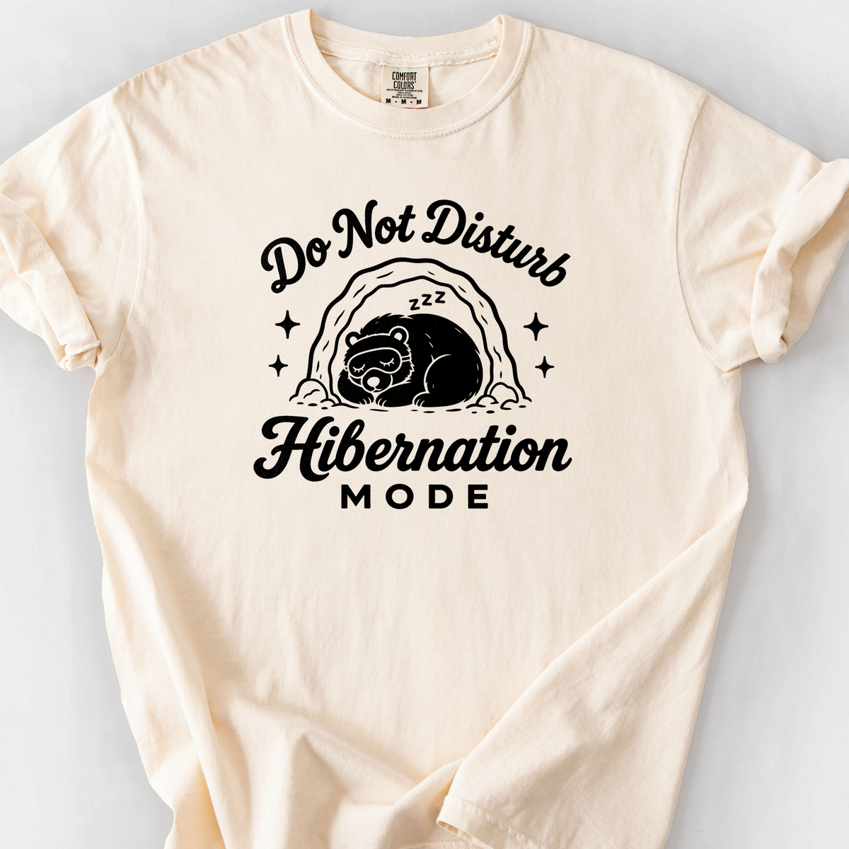 Hibernation Mode T-Shirt — Ivory