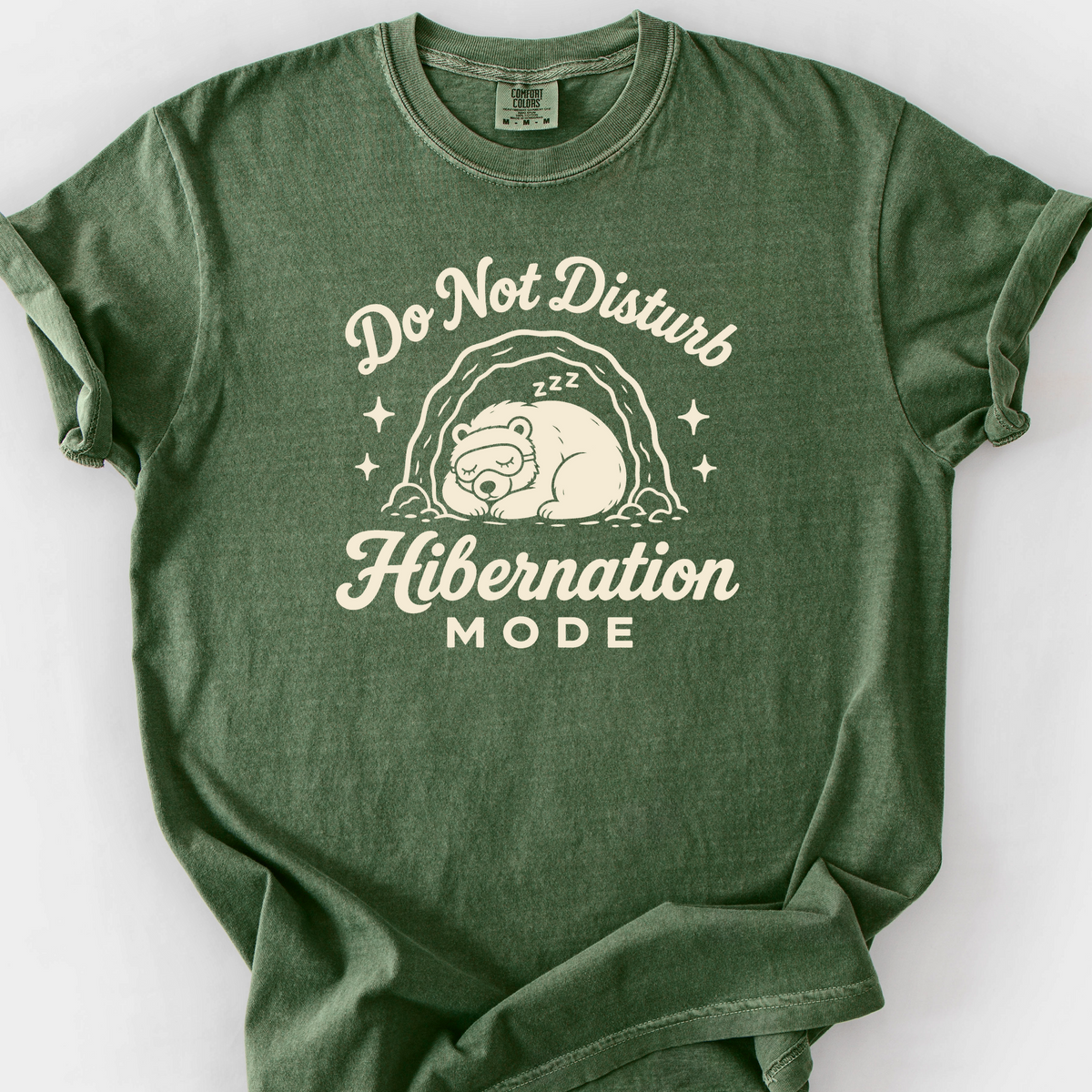 Hibernation Mode T-Shirt — Moss
