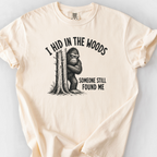 Hid In The Woods T-Shirt — Ivory