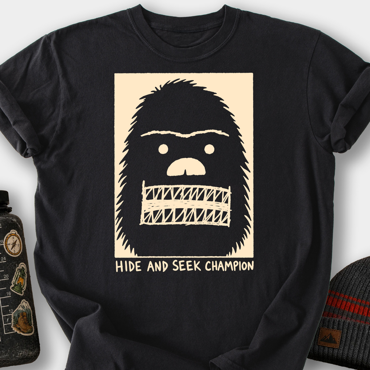 Hide and Seek Champion T-Shirt — Black