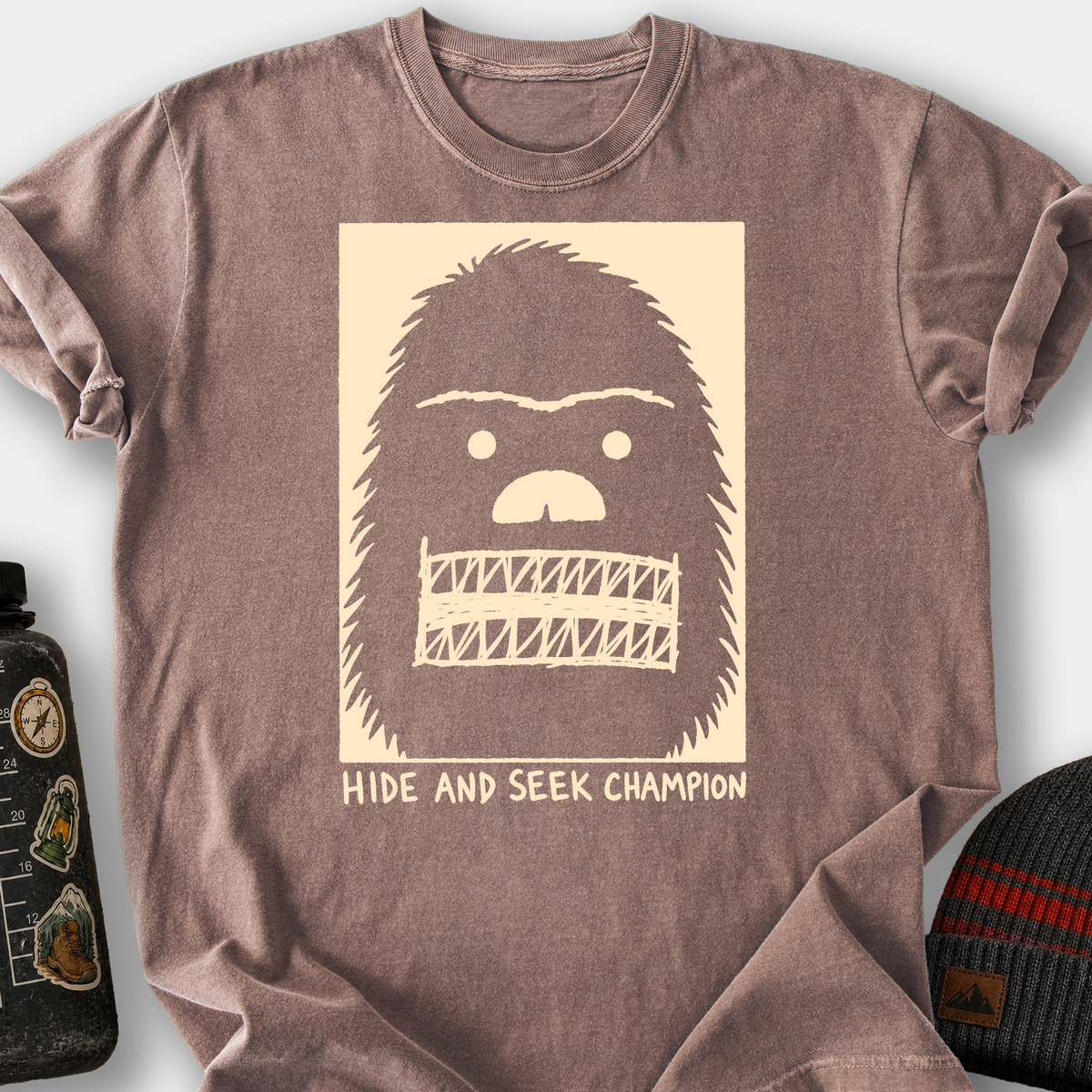 Hide and Seek Champion T-Shirt — Espresso