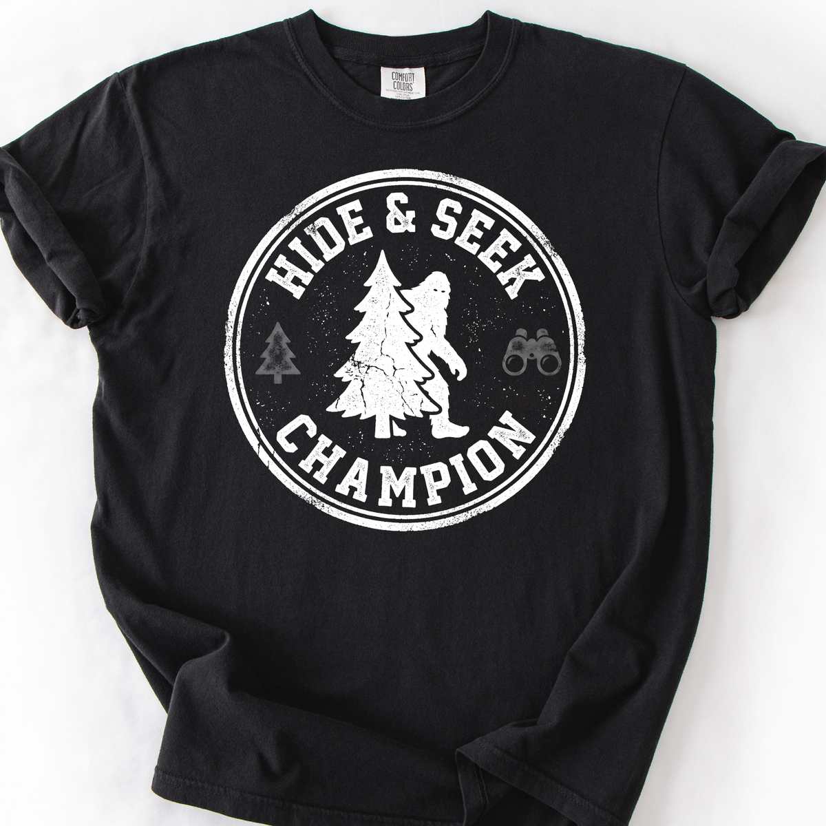Hide And Seek Champion T-Shirt — Black