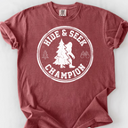 Hide And Seek Champion T-Shirt — Brick
