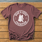 Hide And Seek Champion T-Shirt — Brick