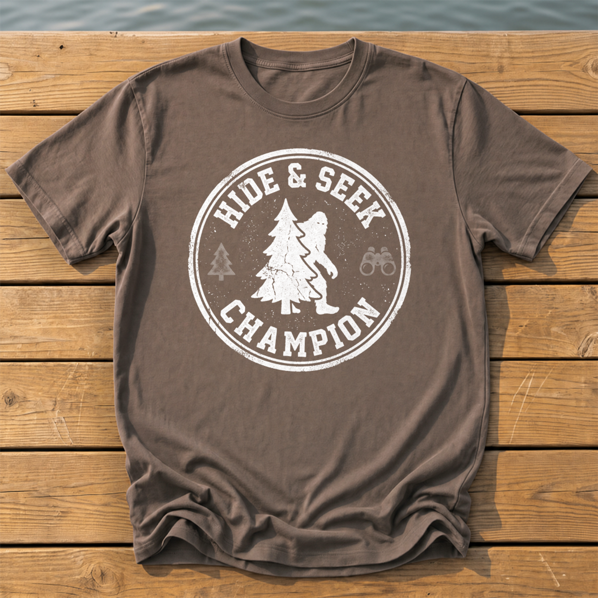 Hide And Seek Champion T-Shirt — Espresso