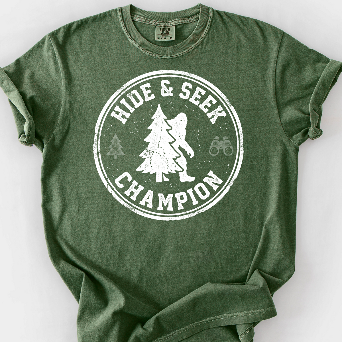Hide And Seek Champion T-Shirt — Moss