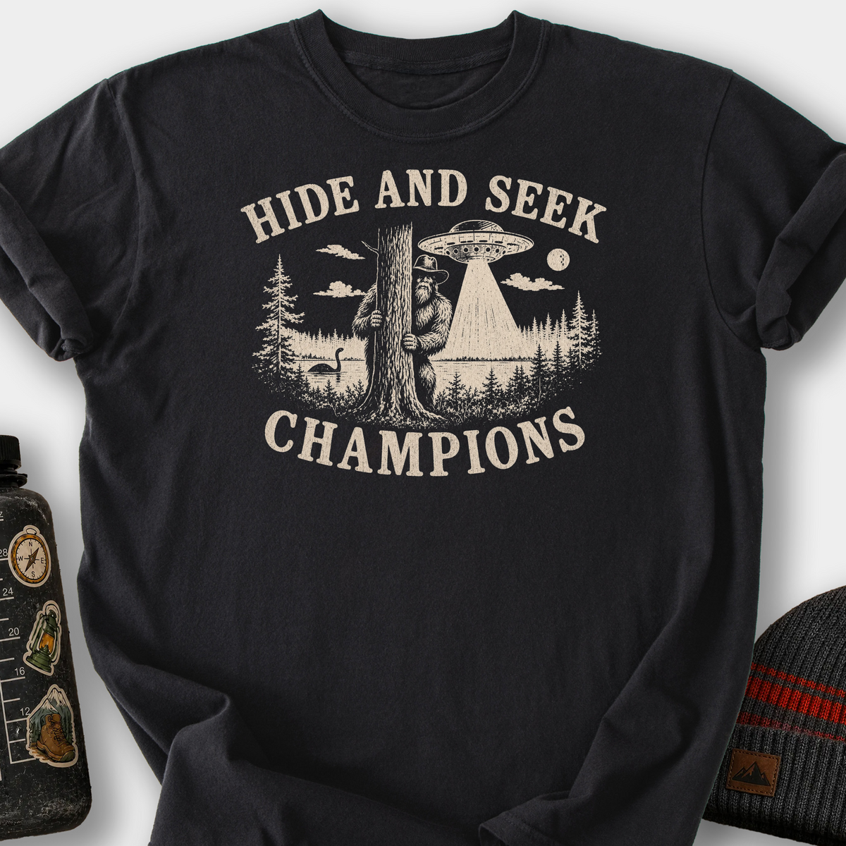 Hide and Seek Champions T-Shirt — Black