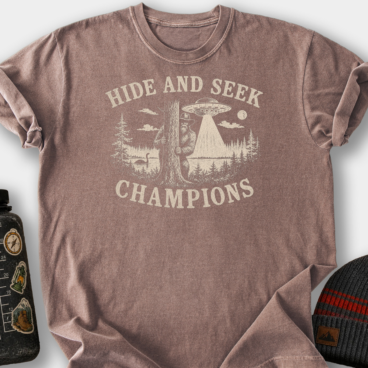 Hide and Seek Champions T-Shirt — Espresso