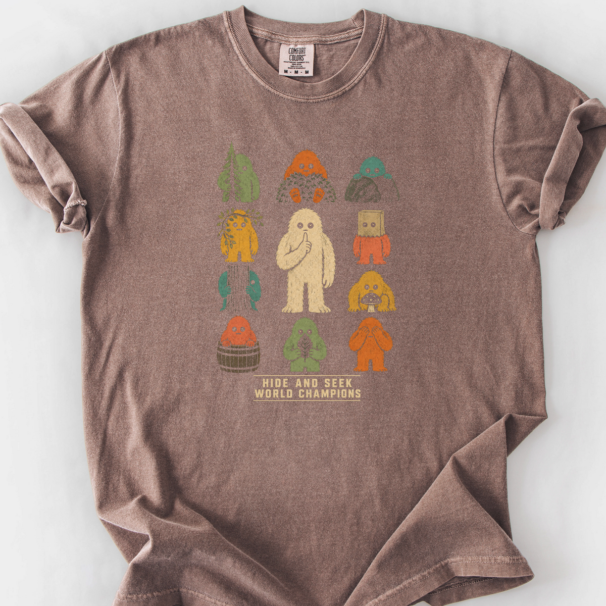Hide And Seek World Champions T-Shirt — Espresso