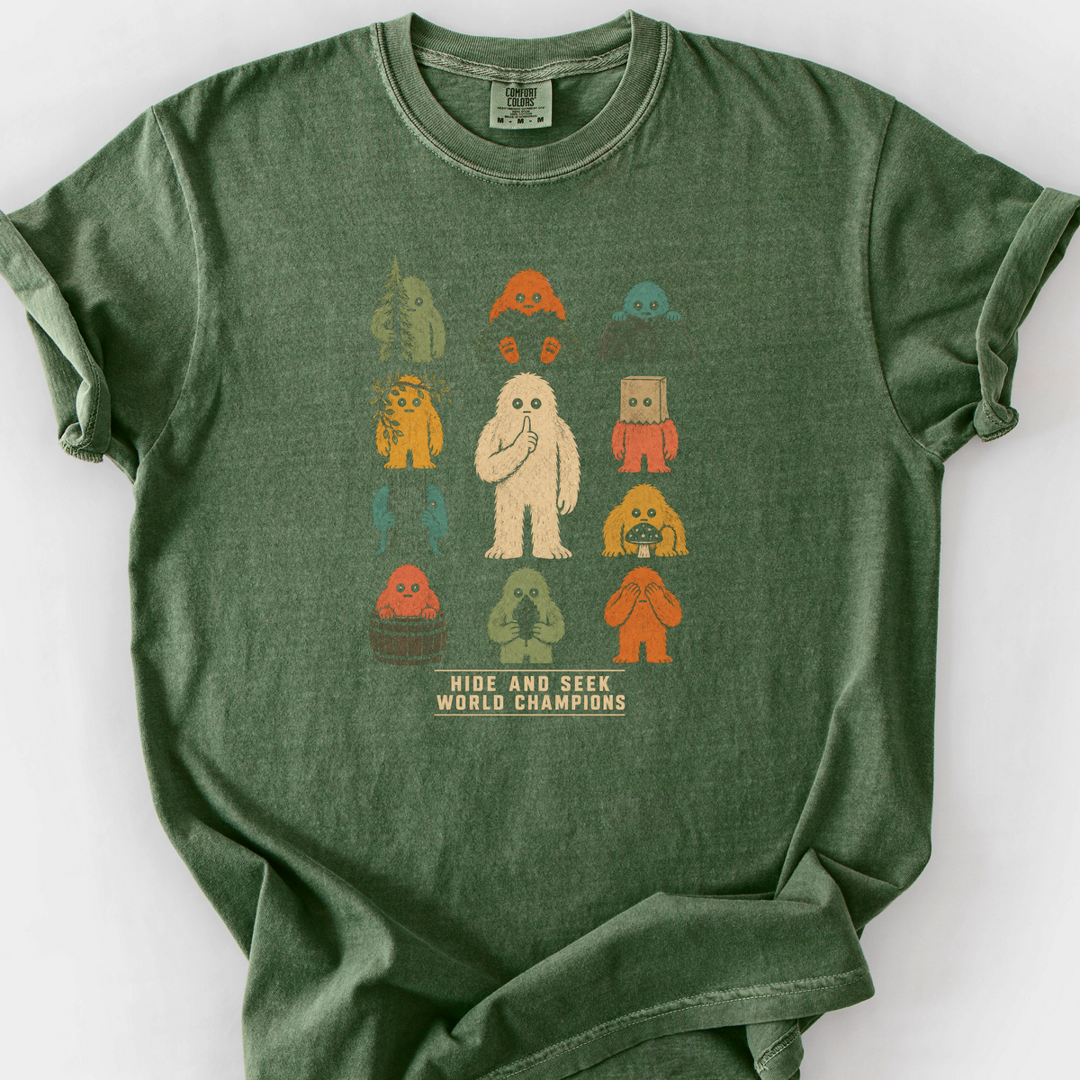 Hide And Seek World Champions T-Shirt — Moss
