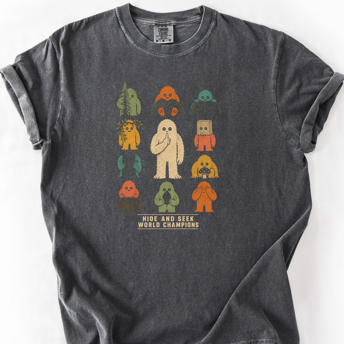 Hide And Seek World Champions T-Shirt — Pepper