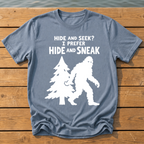 Hide And Sneak T-Shirt — Blue Jean