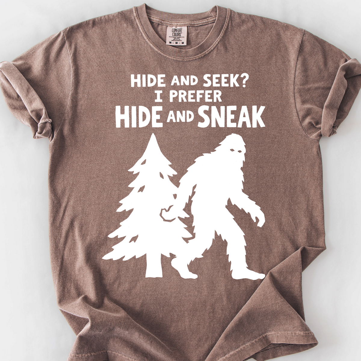 Hide And Sneak T-Shirt — Espresso