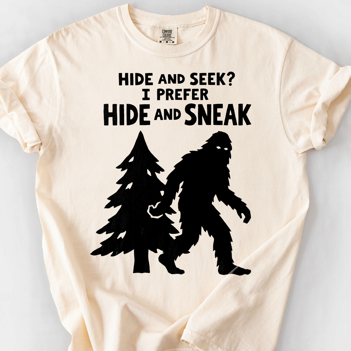 Hide And Sneak T-Shirt — Ivory