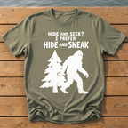 Hide And Sneak T-Shirt — Moss