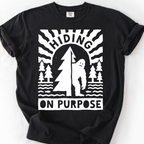 Hiding On Purpose T-Shirt — Black