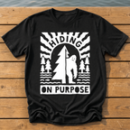 Hiding On Purpose T-Shirt — Black