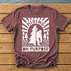 Hiding On Purpose T-Shirt — Brick