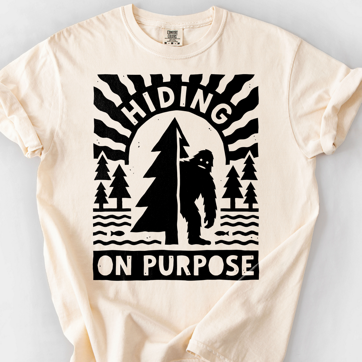 Hiding On Purpose T-Shirt — Ivory