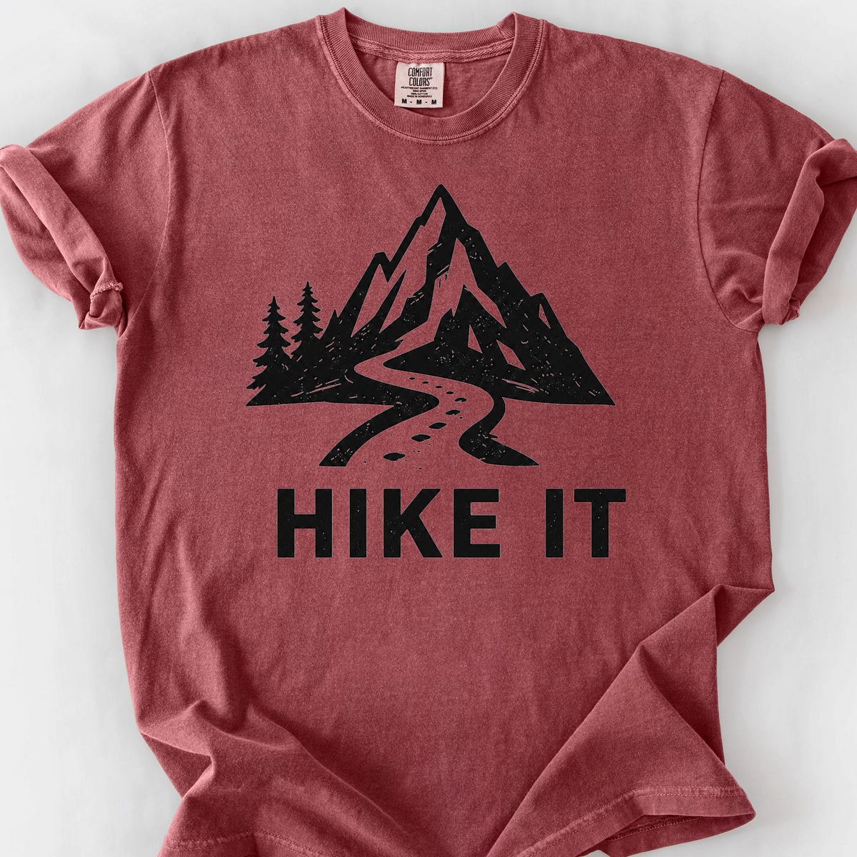 Hike It T-Shirt — Brick