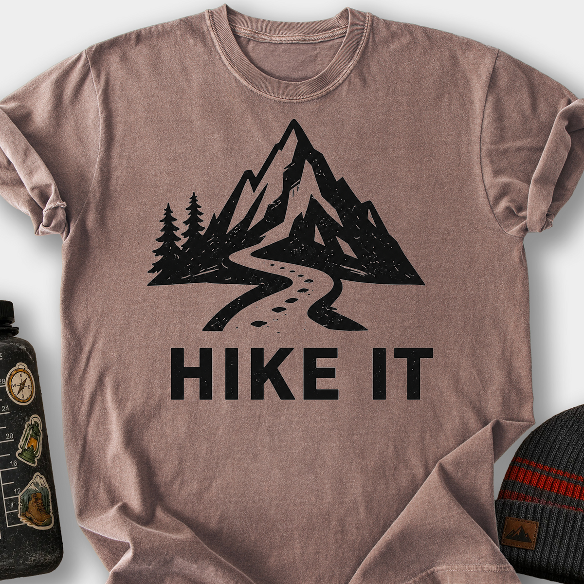 Hike It T-Shirt — Espresso