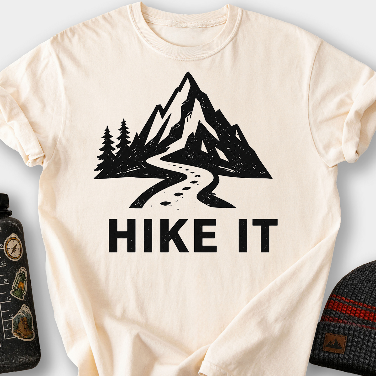 Hike It T-Shirt — Ivory