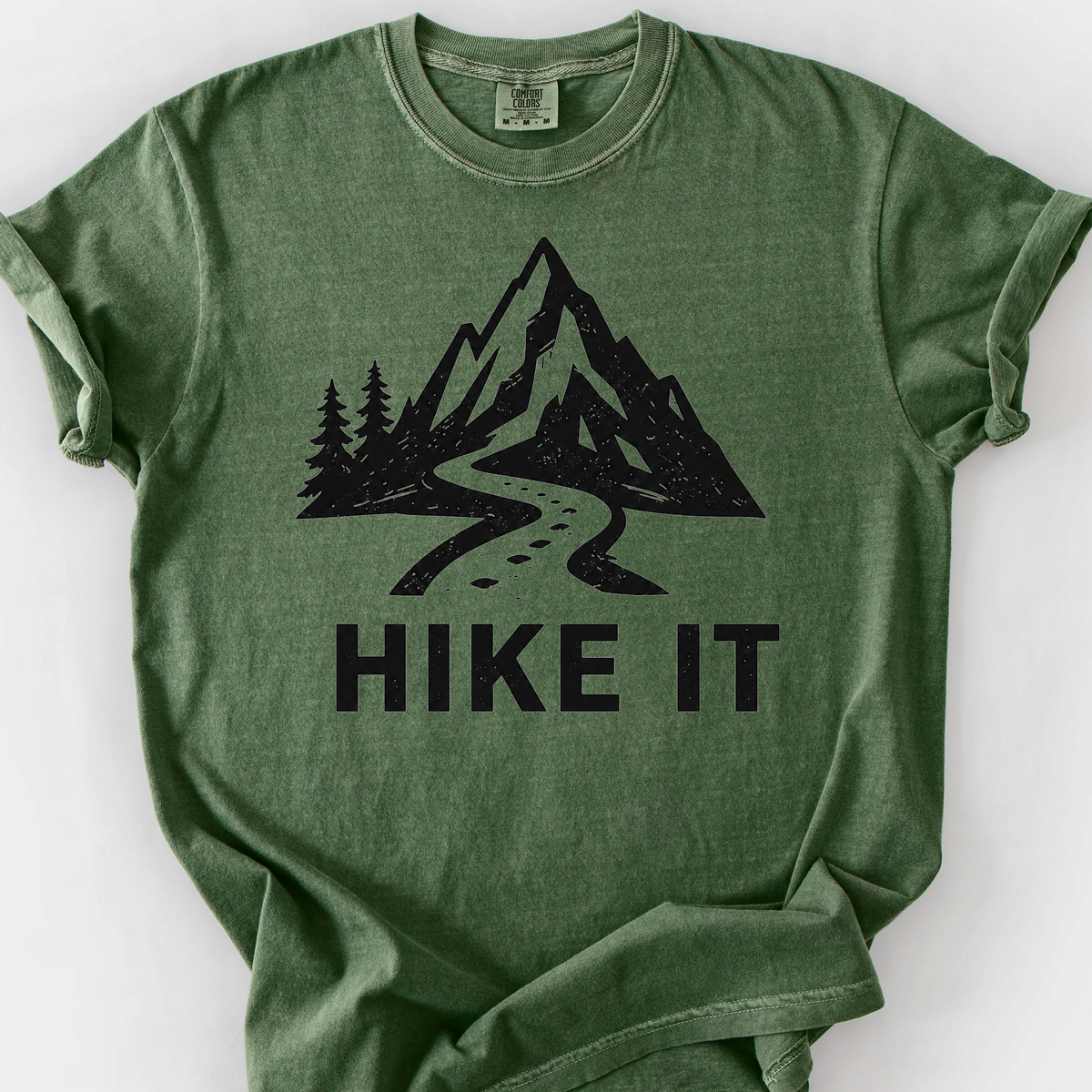 Hike It T-Shirt — Moss