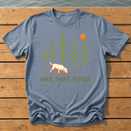 Hike Sniff Repeat T-Shirt — Blue Jean