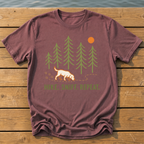 Hike Sniff Repeat T-Shirt — Brick