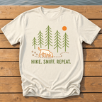Hike Sniff Repeat T-Shirt — Ivory