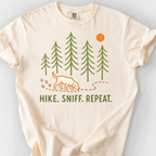 Hike Sniff Repeat T-Shirt — Ivory