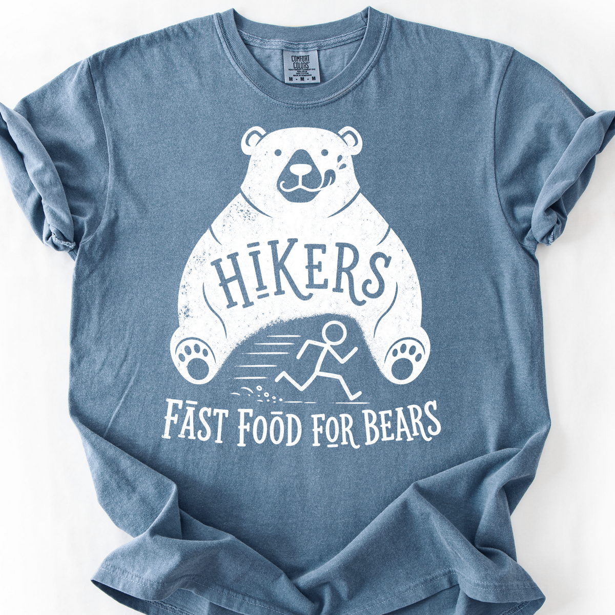 Hikers Fast Food T-Shirt — Blue Jean