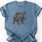 Hiking Tortoise T-Shirt — Blue Jean