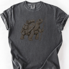 Hiking Tortoise T-Shirt — Pepper