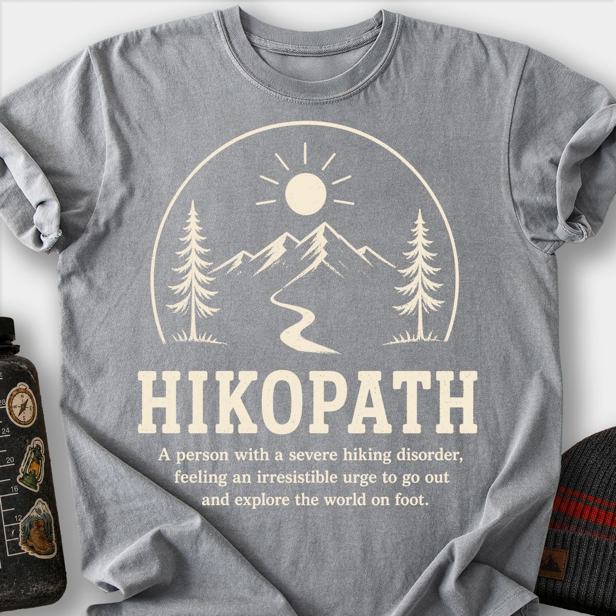 Hikopath T-Shirt — Grey