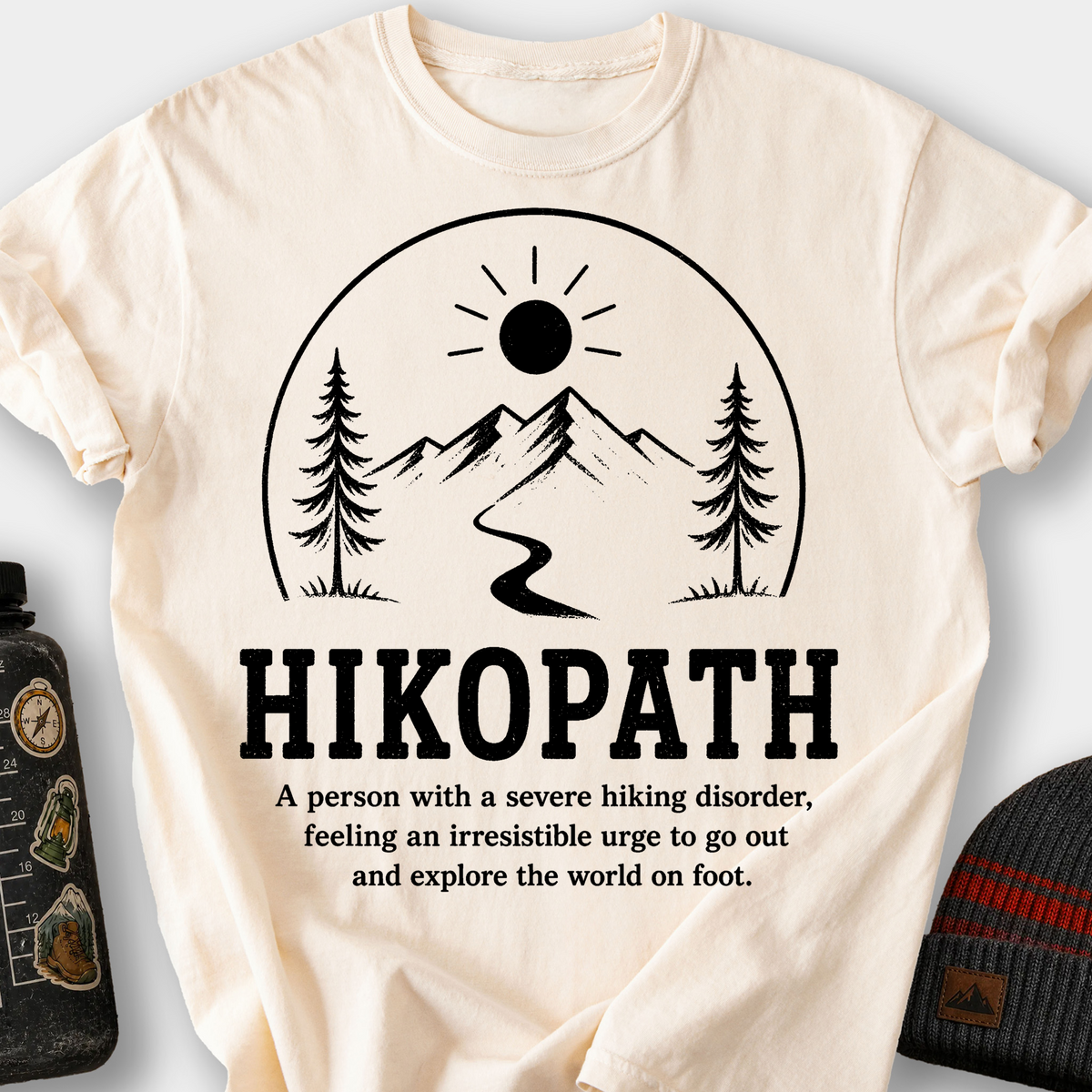 Hikopath T-Shirt — Ivory