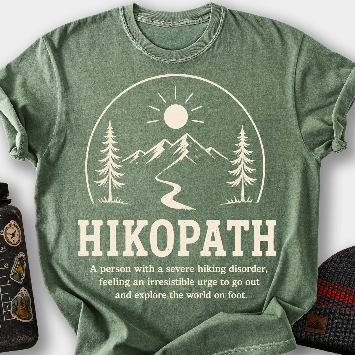 Hikopath T-Shirt — Moss