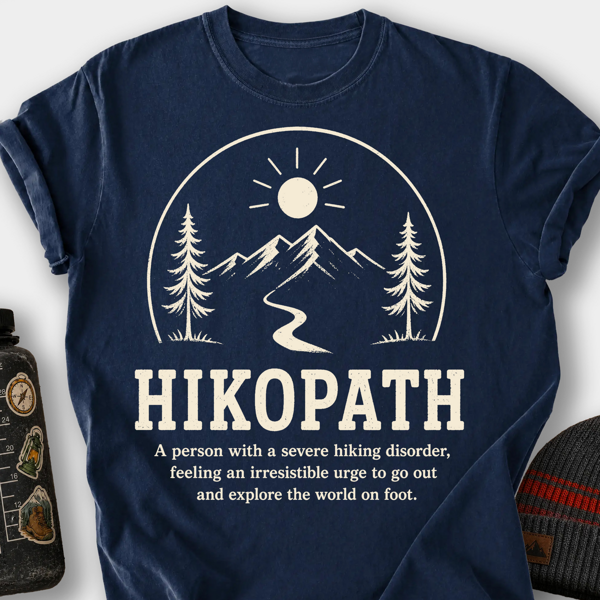 Hikopath T-Shirt — Navy