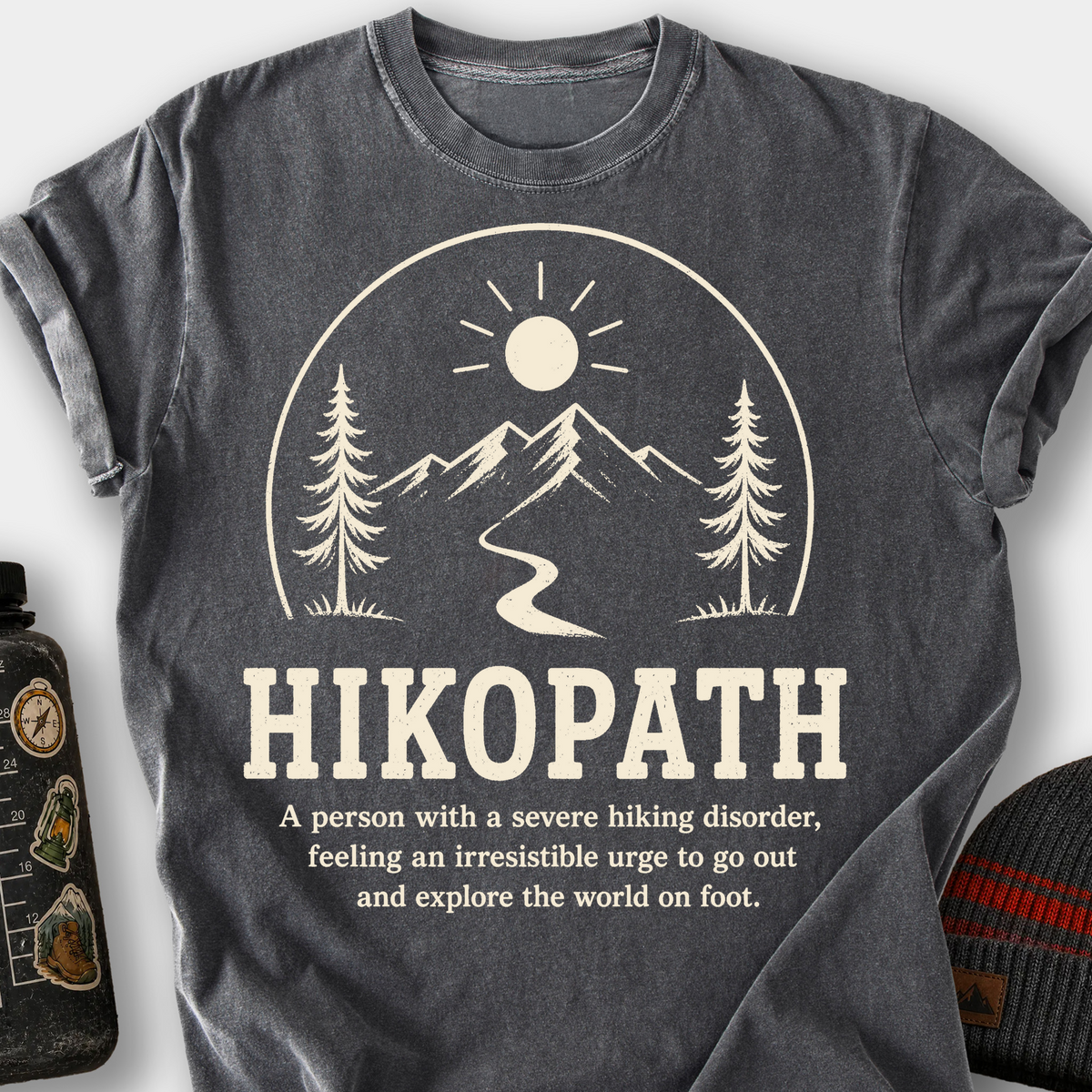 Hikopath T-Shirt — Pepper