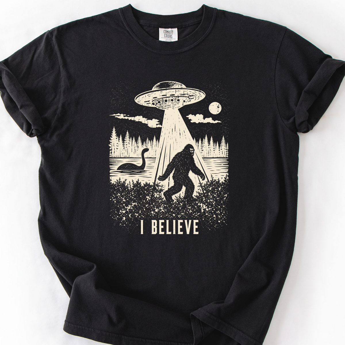I Believe T-Shirt — Black