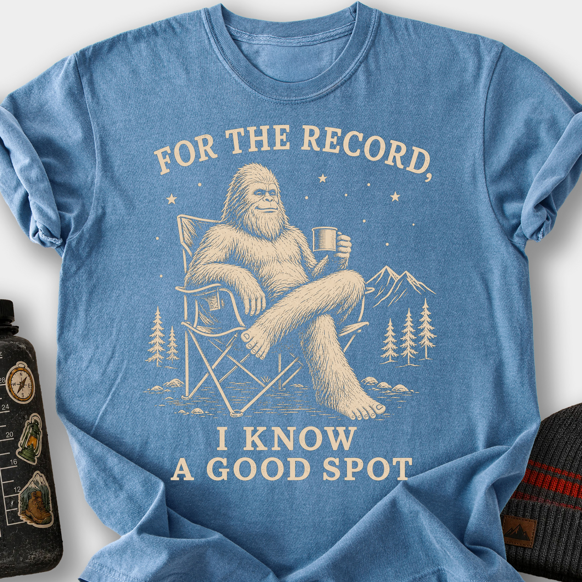 I Know A Good Spot T-Shirt — Blue Jean