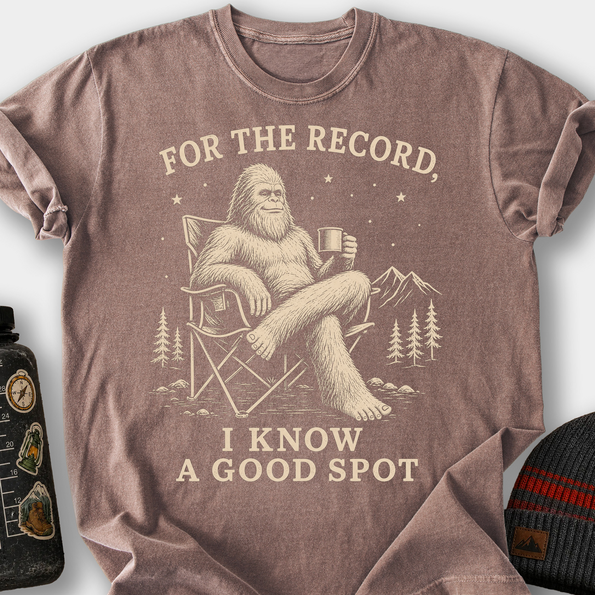 I Know A Good Spot T-Shirt — Espresso