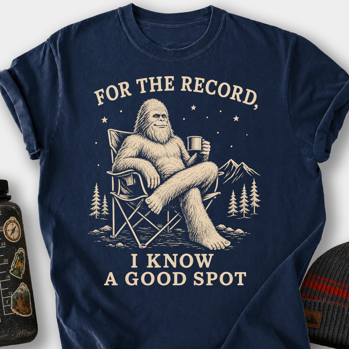 I Know A Good Spot T-Shirt — Navy