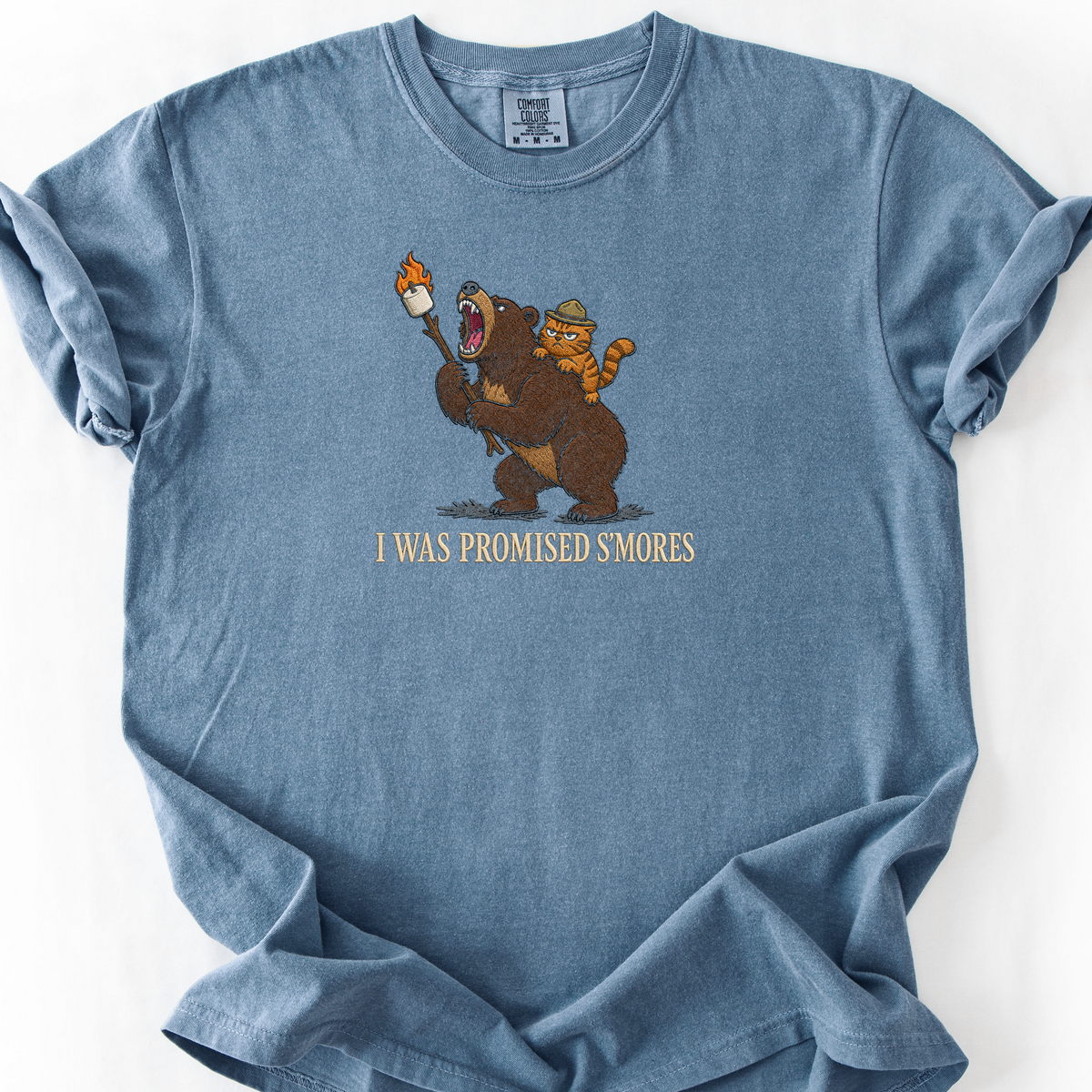I Was Promised Smores T-Shirt — Blue Jean