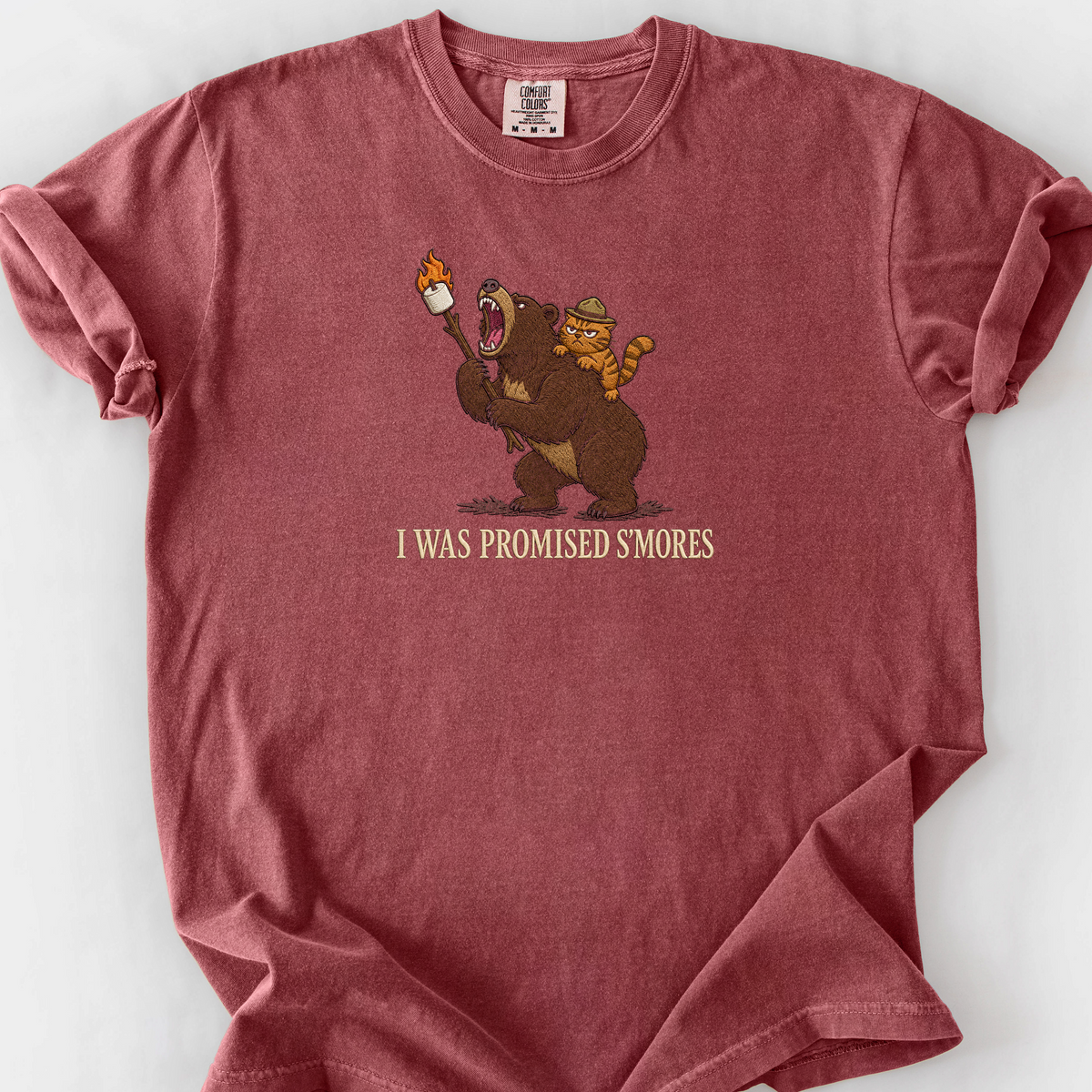 I Was Promised Smores T-Shirt — Brick
