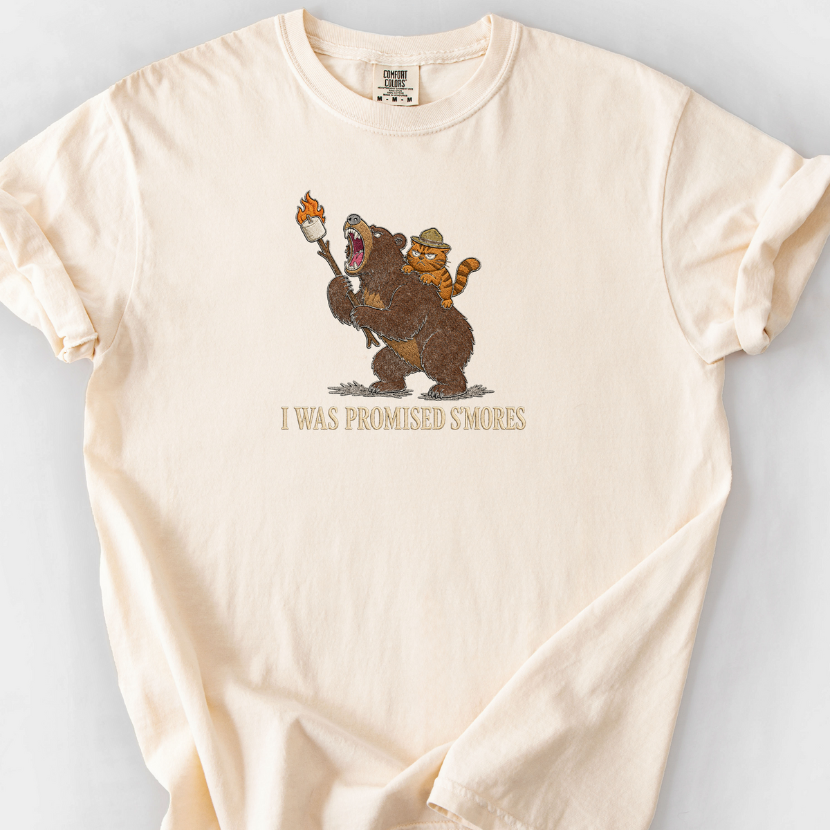 I Was Promised Smores T-Shirt — Ivory