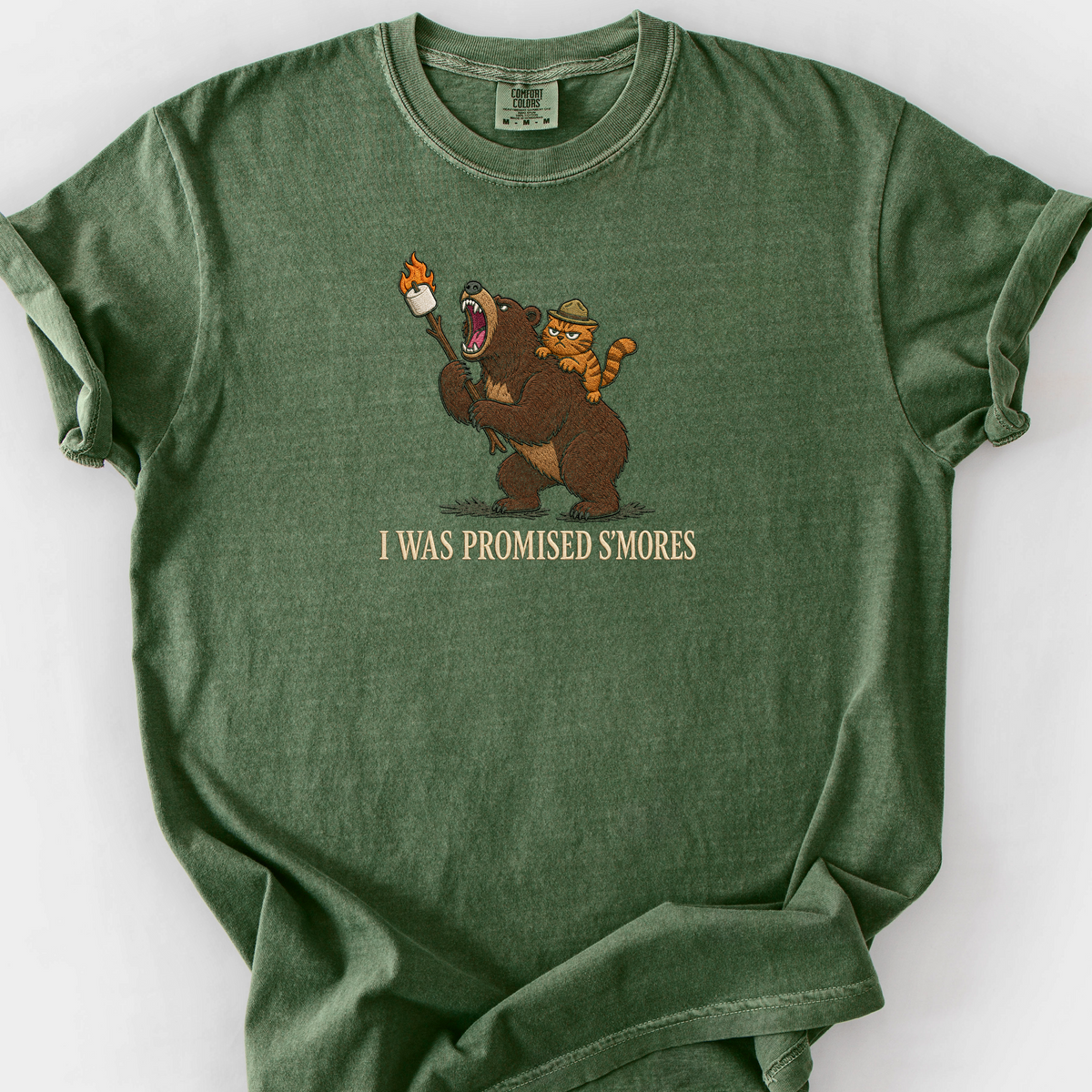 I Was Promised Smores T-Shirt — Moss