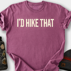 I'd Hike That T-Shirt — Berry